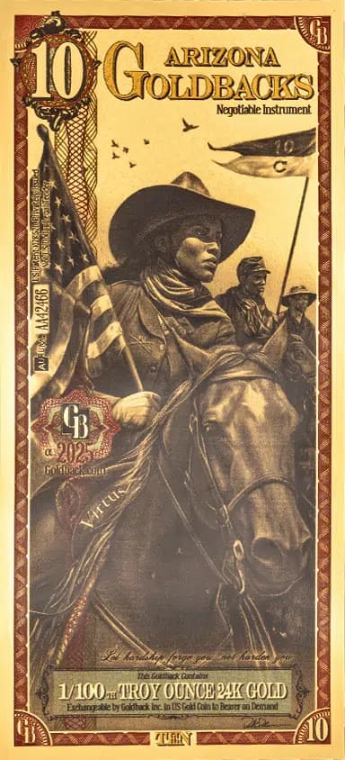 10 Arizona Goldback