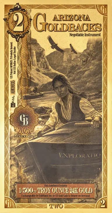 2 Arizona Goldback
