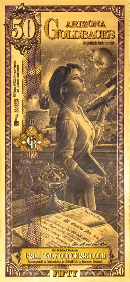 50 Arizona Goldback